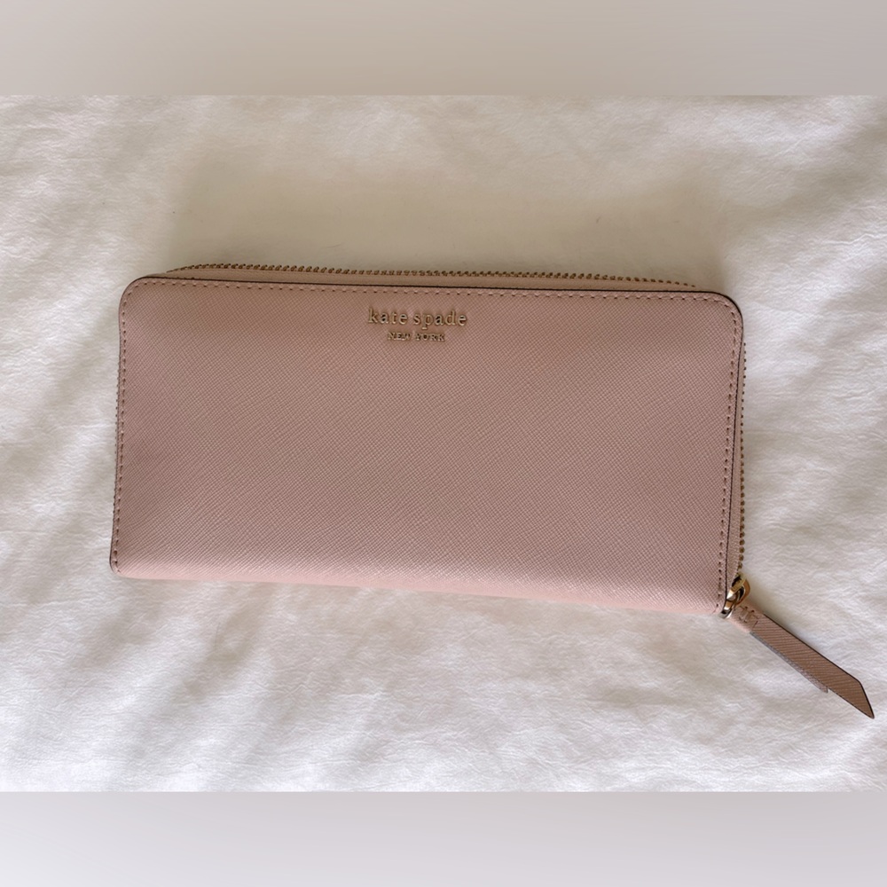Kate Spade Wallet, Pink, Gently Used-Great Condition